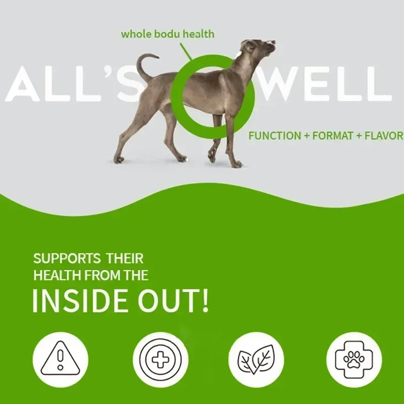 PetBrilliant™ – Pure Salmon Oil 200ml Natural Omega-3 Supplement for Dogs