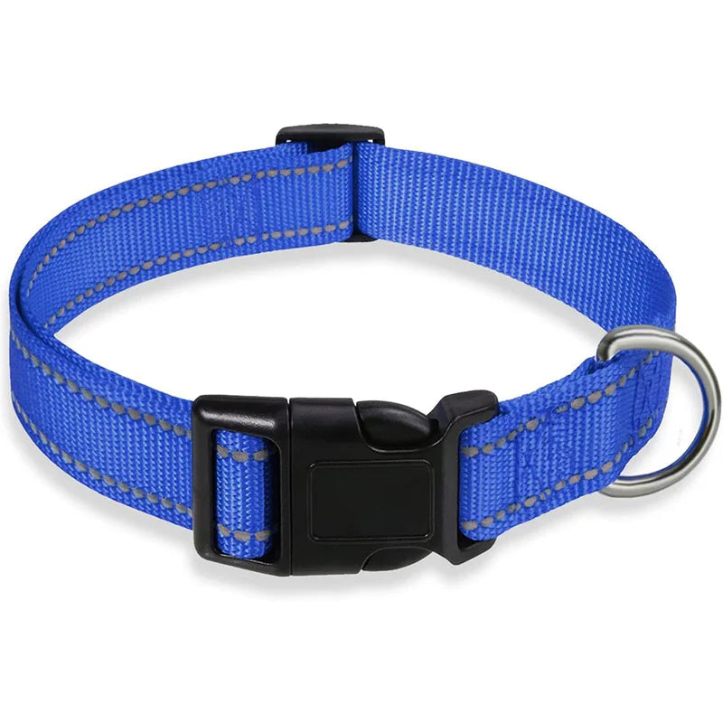SafePaw™ – Reflective Adjustable Dog Collar Durable Safety Traction Strap