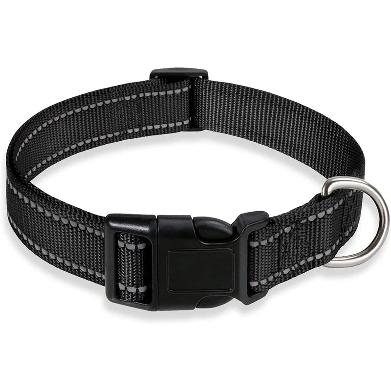 SafePaw™ – Reflective Adjustable Dog Collar Durable Safety Traction Strap
