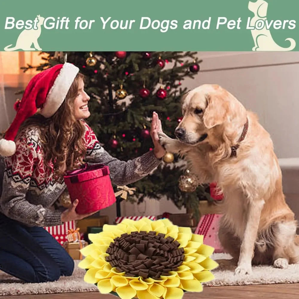 SniffPlay™ – Snuffle Mat Interactive Slow Feeder & Smell Training Toy for Dogs