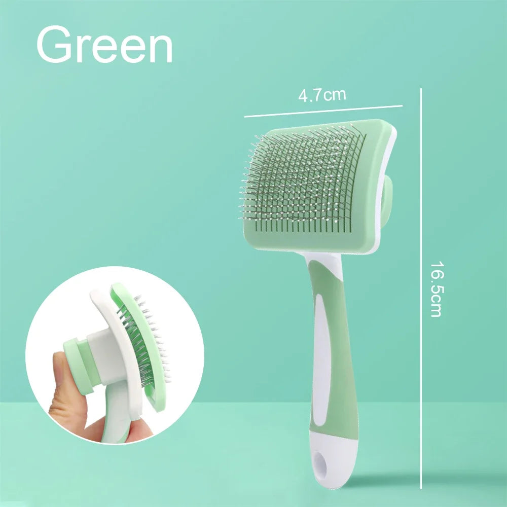 FurEase™ – Grooming Brush Hair Remover Comb for Long Hair Dogs