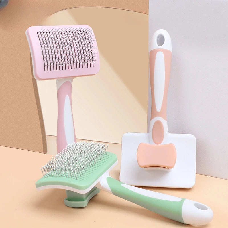 FurEase™ – Grooming Brush Hair Remover Comb for Long Hair Dogs