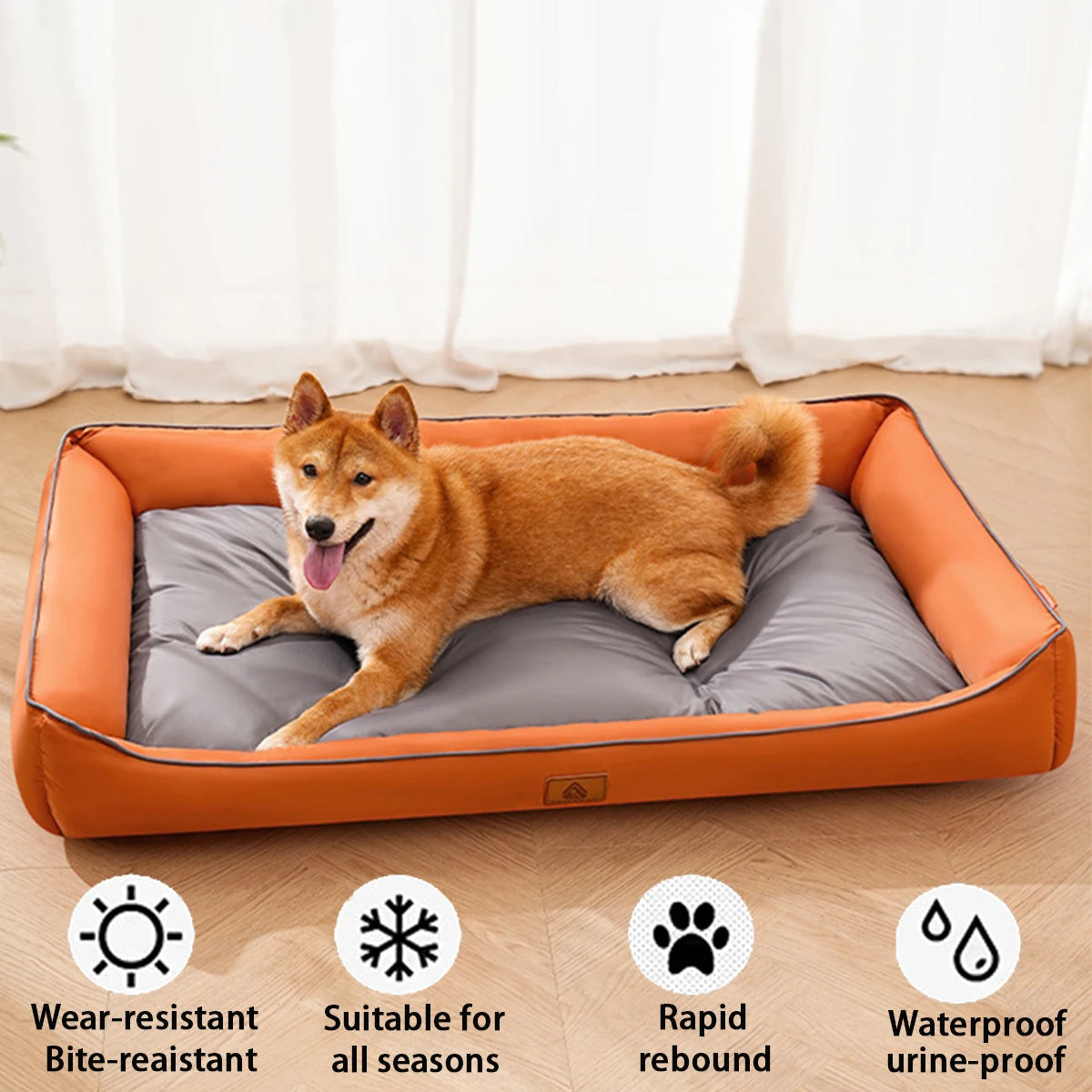 PawBreeze™ – All-Season Cooling Bed for Dogs