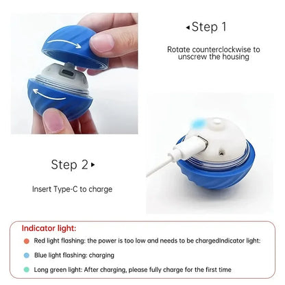 Bounce Buddy™ – Smart Dog Toy Ball