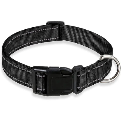 SafePaw™ – Reflective Adjustable Dog Collar Durable Safety Traction Strap
