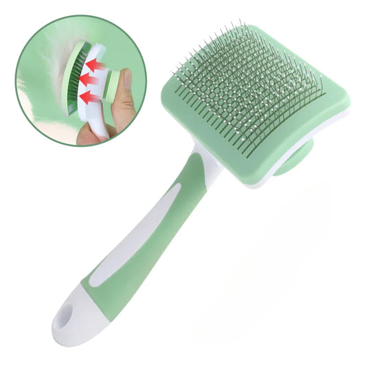 FurEase™ – Grooming Brush Hair Remover Comb for Long Hair Dogs