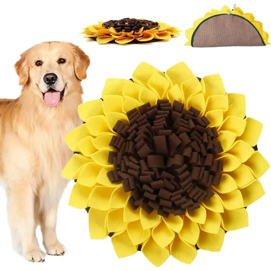 SniffPlay™ – Snuffle Mat Interactive Slow Feeder & Smell Training Toy for Dogs
