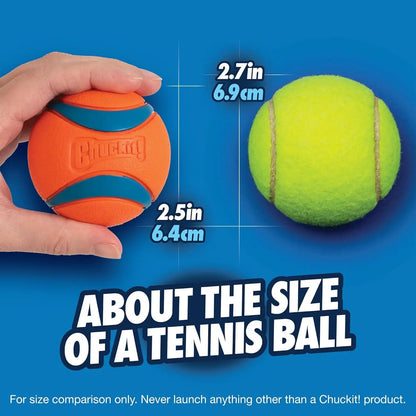 Chuckit! Ultra Dog Ball – Tough Rubber Fetch Ball, Floats on Water